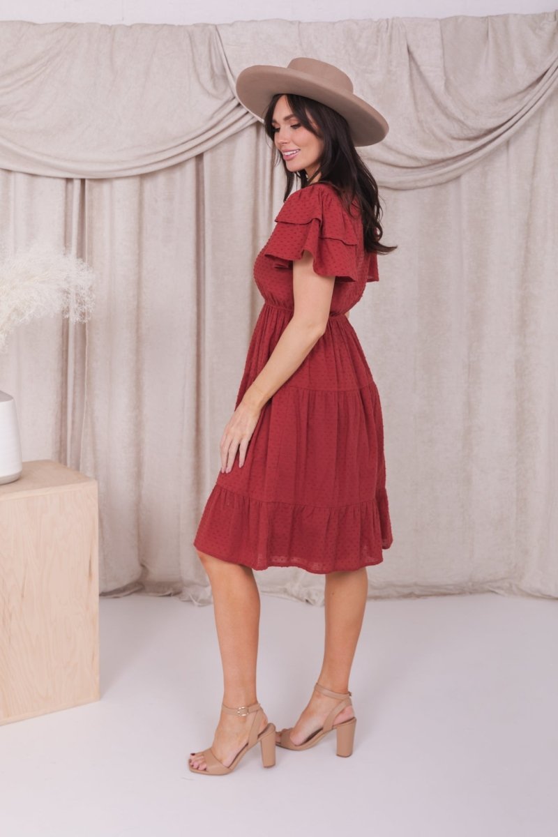 THE AMY IN CRANBERRY - MIKAROSE WHOLESALE