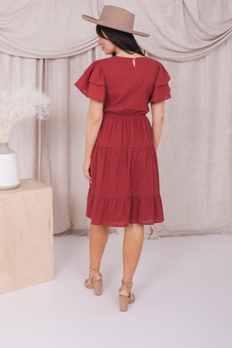 THE AMY IN CRANBERRY - MIKAROSE WHOLESALE